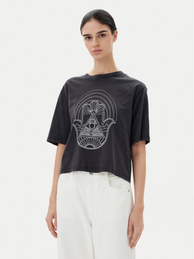 JDY T-Shirt Carla 15341561 Czarny Regular Fit