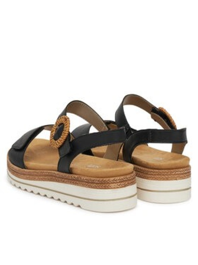 Remonte Sandały D0Q52-00 Czarny