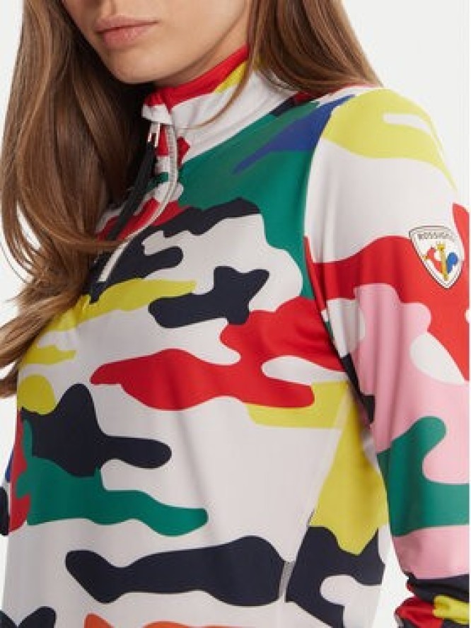 Rossignol Bluza techniczna RLOWL11 Kolorowy Slim Fit