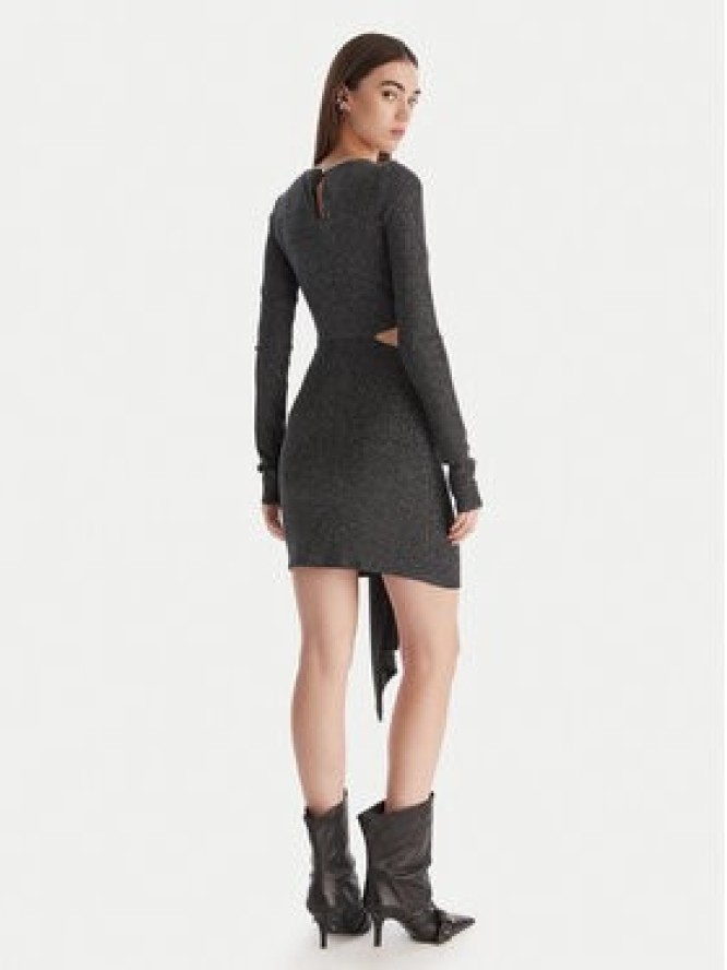 Patrizia Pepe Sukienka koktajlowa 2A2972/J340-K478 Czarny Regular Fit