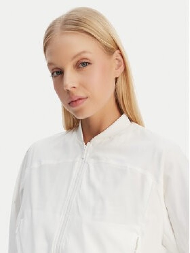 Tommy Jeans Kurtka bomber DW0DW22323 Biały Regular Fit