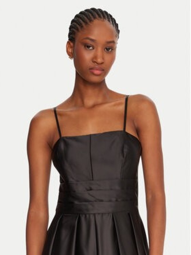 Rinascimento Sukienka wieczorowa CFC0020046002 Czarny Slim Fit