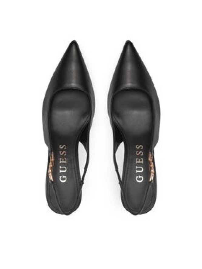 Guess Szpilki FLPNS3 LEA05 Czarny