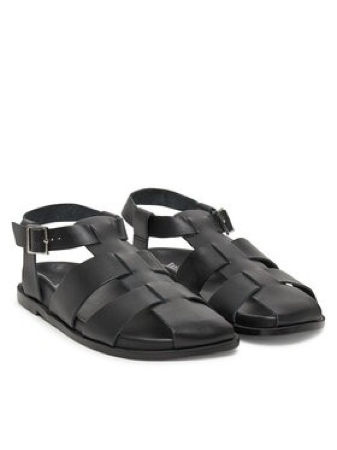 Bronx Sandały 85083-U Czarny