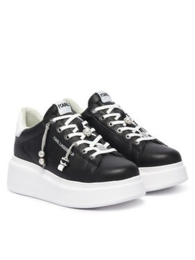 KARL LAGERFELD Sneakersy Anakapri KL63516T Czarny