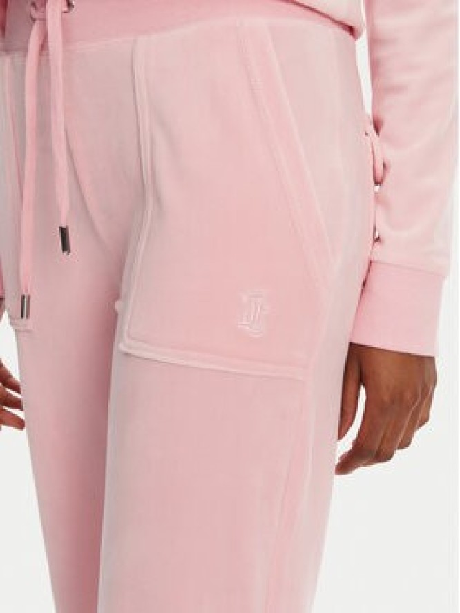 Juicy Couture Spodnie dresowe Layla JCSEBJ001 Różowy Flared Leg