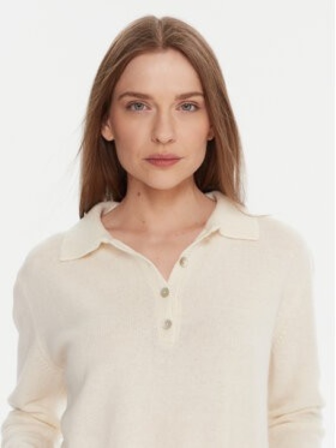 Kontatto Sweter 3M0977C Écru Regular Fit