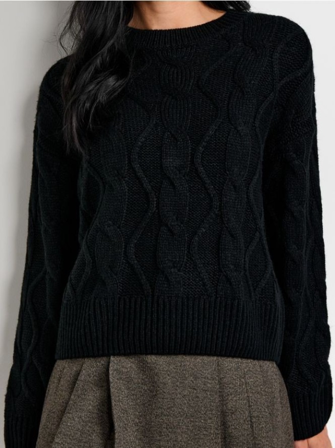 Sweter - czarny