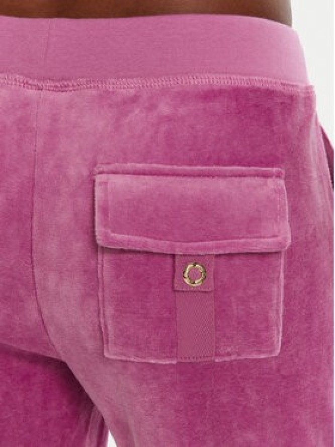 Juicy Couture Spodnie dresowe Caisa JCSEBJ008G Różowy Slim Fit