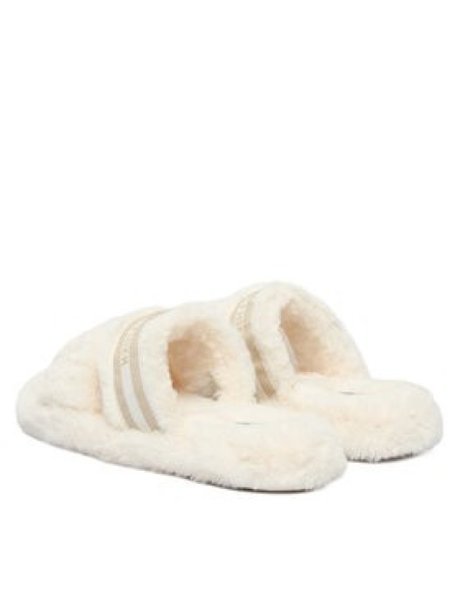 Tommy Hilfiger Kapcie Hilfiger Fur Slipper FW0FW08854 Biały