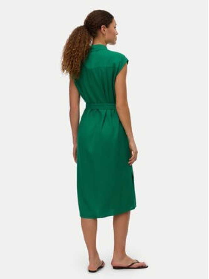 Vero Moda Sukienka koszulowa Mymilo 10282532 Zielony Regular Fit