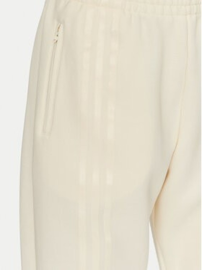 adidas Spodnie dresowe 3-Stripes Sweat JJ0943 Beżowy Loose Fit