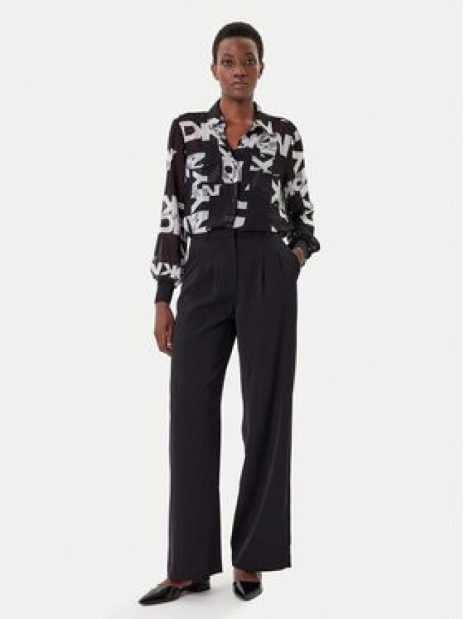 DKNY Koszula P4RA6FXZ Czarny Regular Fit