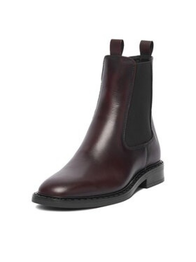 GINO ROSSI Sztyblety C-25818RD-PETRA Bordowy