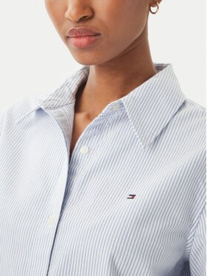 Tommy Hilfiger Koszula WW0WW46111 Niebieski jasny Regular Fit