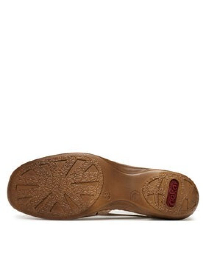 Rieker Półbuty 41356-60 Beżowy