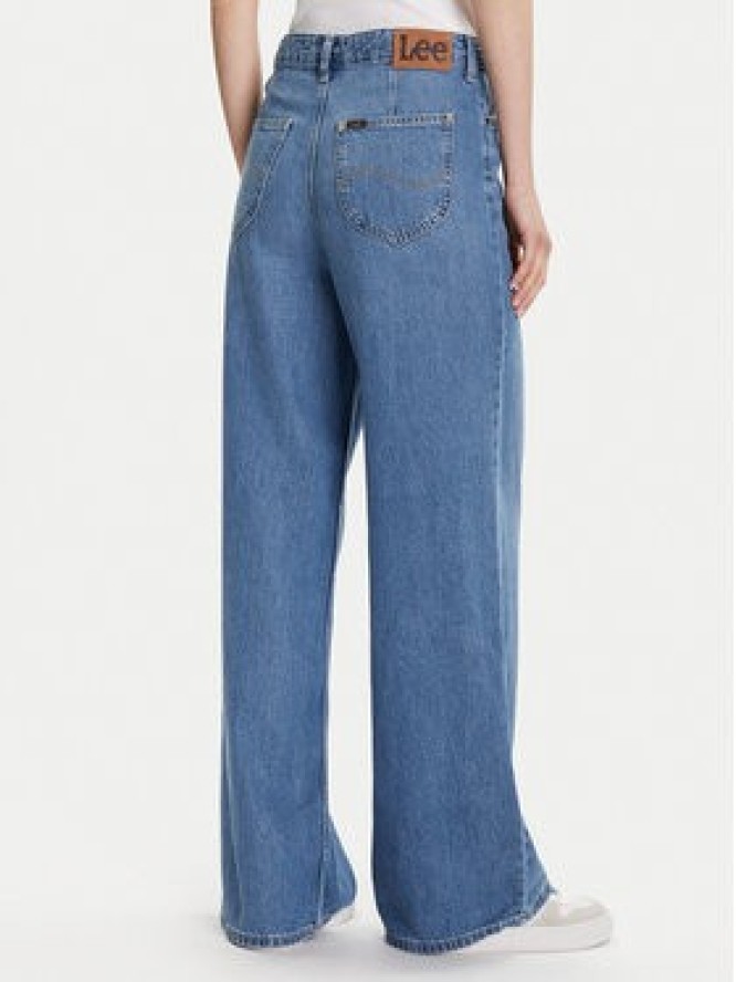 Lee Jeansy Stella 112371455 Niebieski Wide Leg