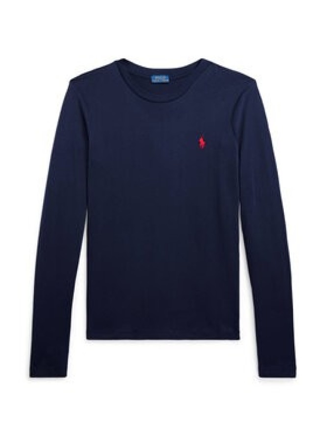Polo Ralph Lauren Bluzka 211898699002 Granatowy Regular Fit