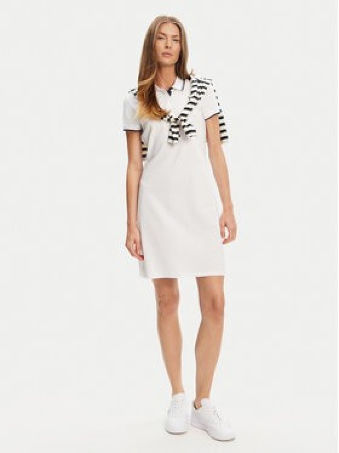 U.S. Polo Assn. Sukienka codzienna WUP1312 Biały Regular Fit