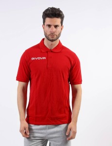 Koszulka polo Givova Polo Cotone Piquet Summer Red