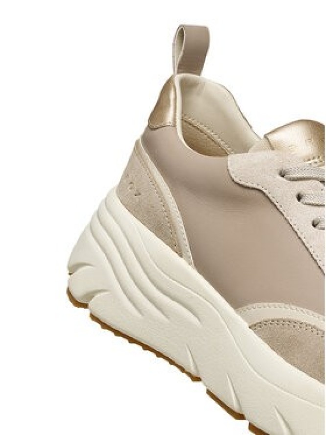 Geox Sneakersy D Diamanta D66UFA 09B22 C0084 Beżowy