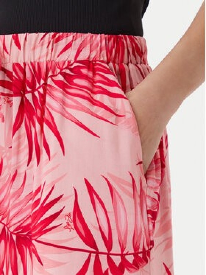 Liu Jo Beachwear Szorty materiałowe VA5126 T2961 Różowy Relaxed Fit