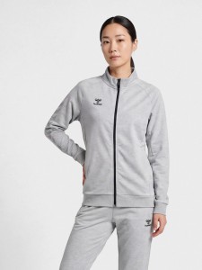 Damska bawełniana bluza dresowa zapinana na zamek Hummel Move Grid