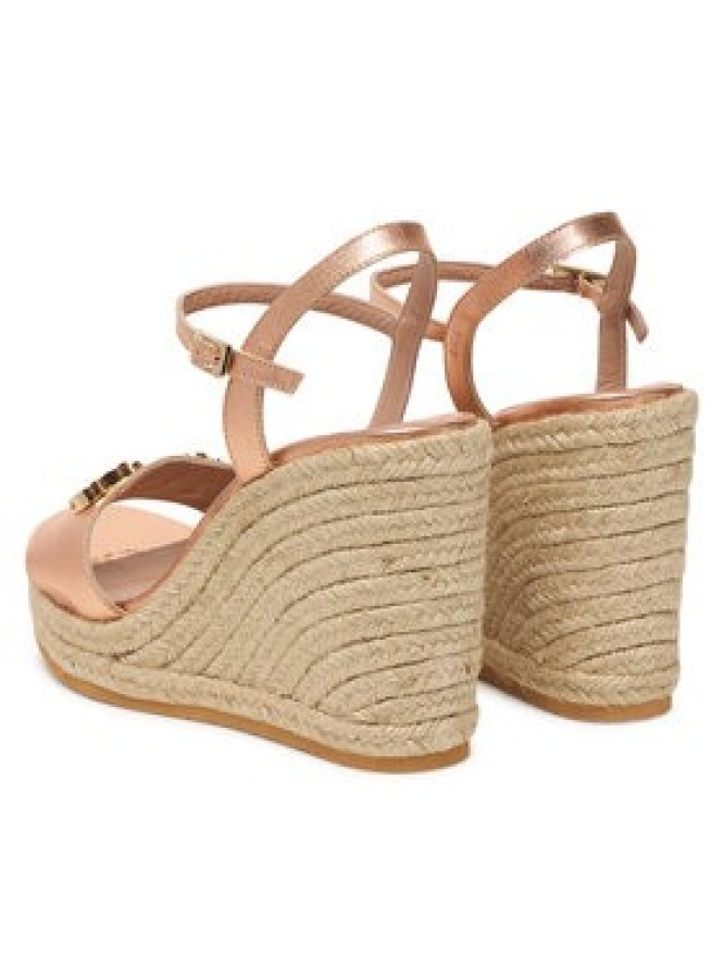 LOVE MOSCHINO Espadryle JA1615BI0OIC0600 Różowy