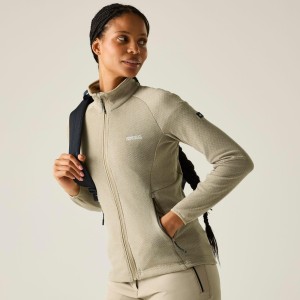 Damska kurtka polarowa Malana Softshell z zamkiem błyskawicznym