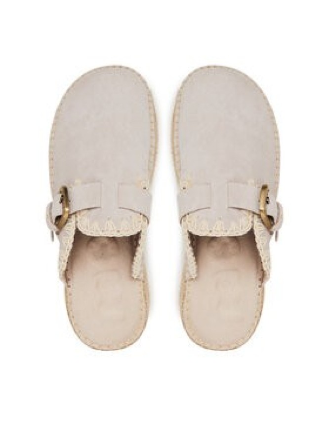 Mou Espadryle Jute clog plain MU.SW641000A Szary