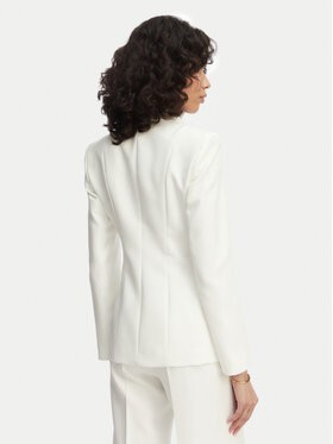 Maryley Marynarka 26EB139/43VA Kremowy Regular Fit