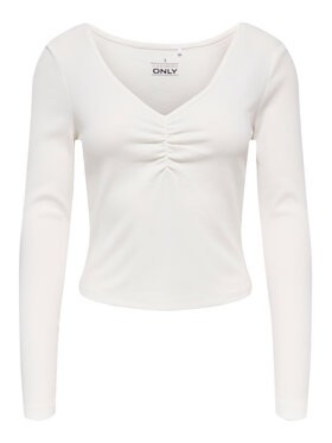 ONLY Bluzka Betty 15365756 Biały Standard Fit