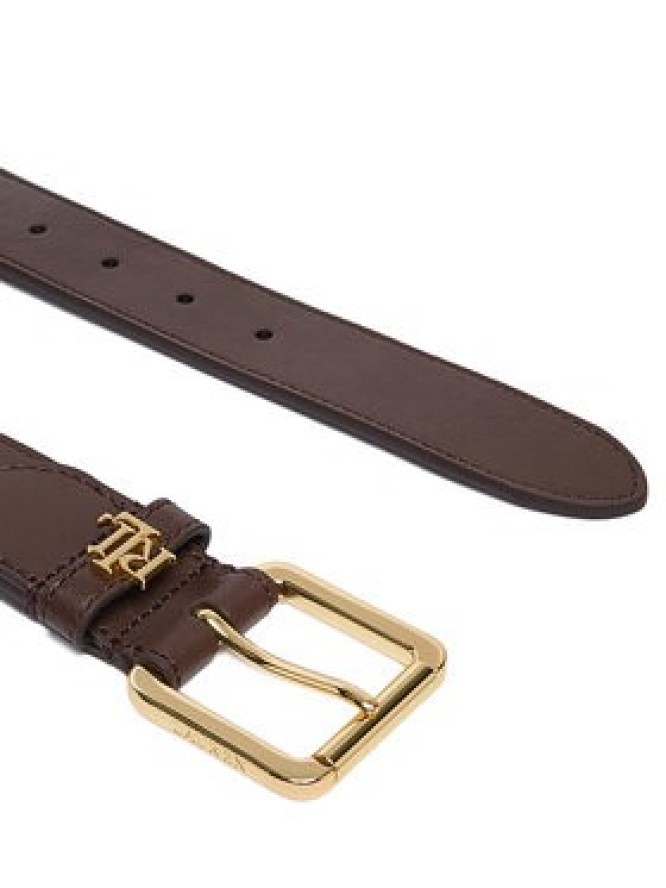 LAUREN RALPH LAUREN Pasek 412968765014 Brązowy