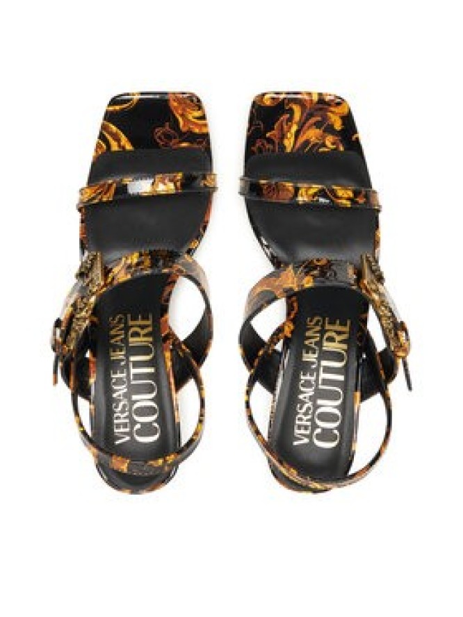Versace Jeans Couture Sandały 79VA3S71 Czarny