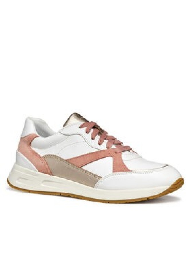 Geox Sneakersy Prometya D46NQA 05422 C1Z7Q Biały