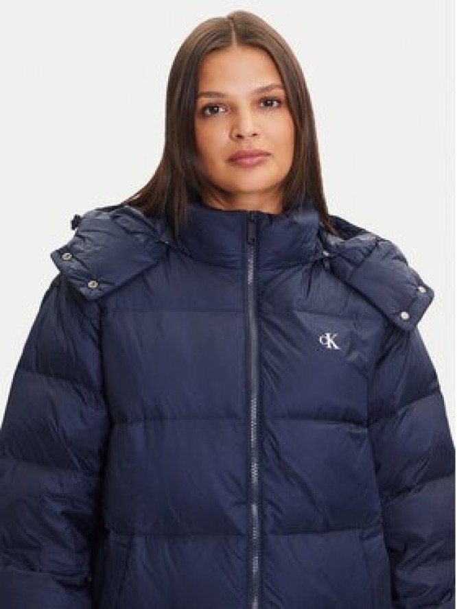 Calvin Klein Jeans Kurtka puchowa Essential LV047D502G Granatowy Regular Fit