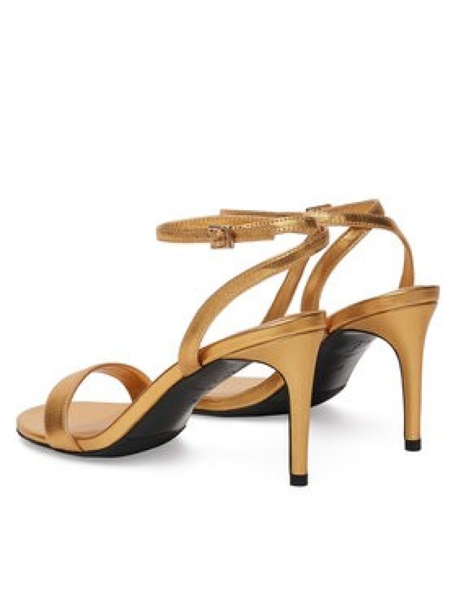 Eva Minge Sandały AGERATUM-LT133-6 Złoty