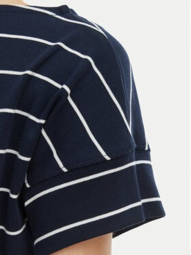 Tommy Hilfiger T-Shirt WW0WW49723 Granatowy Loose Fit