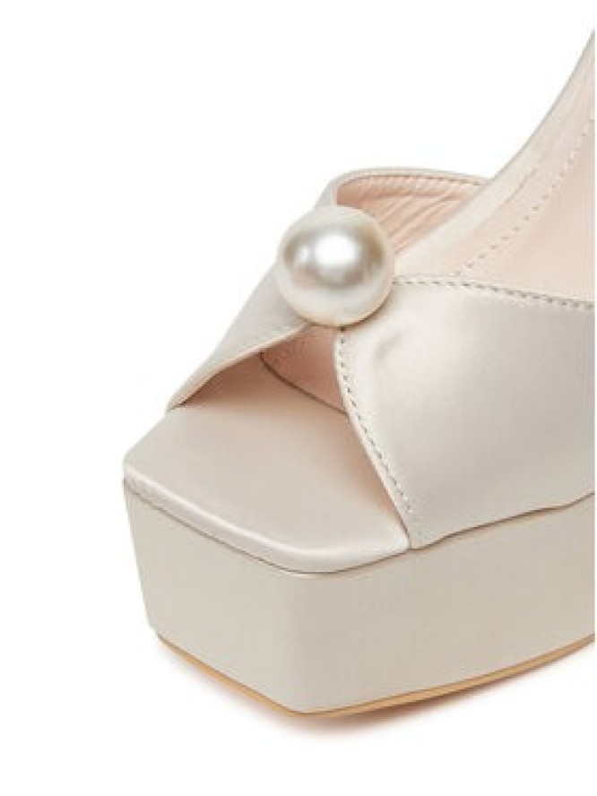 DeeZee Sandały LB8921-1 Écru