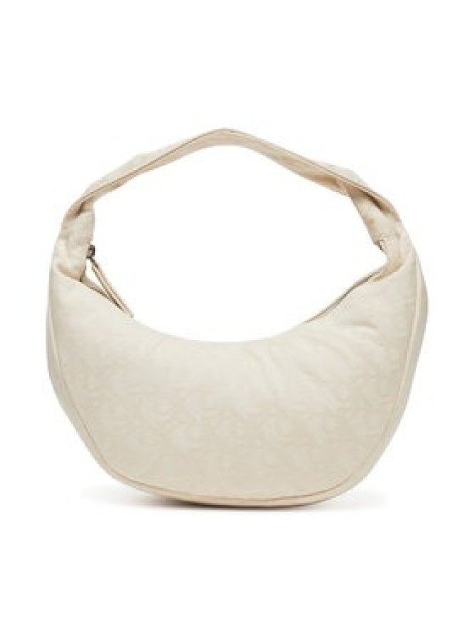 Calvin Klein Torebka Ckj Monogram Pinched Medium Shou LV04F3206G Kremowy