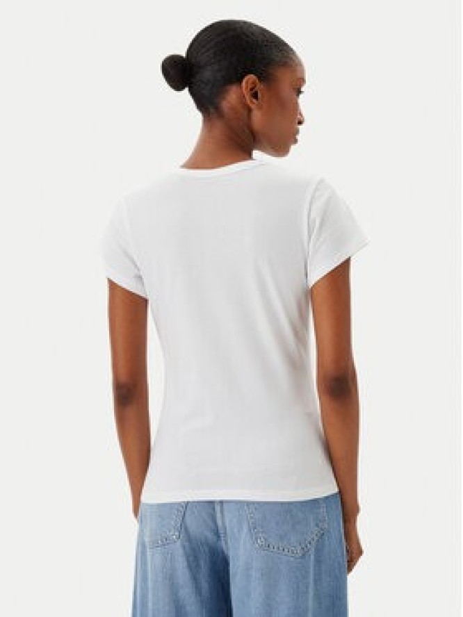 BOSS T-Shirt C_Eslane_4 50540432 Biały Slim Fit