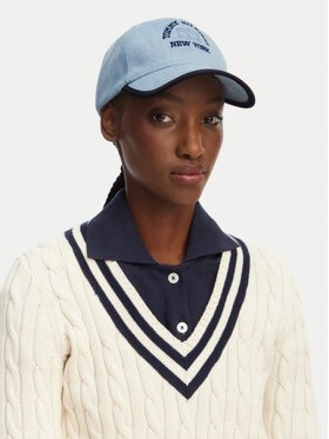 Tommy Hilfiger Czapka z daszkiem Flag SummerrAW0AW18892 Niebieski