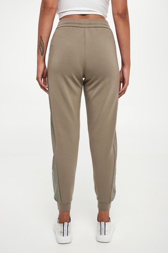 Spodnie dresowe damskie logowane ARMANI EXCHANGE