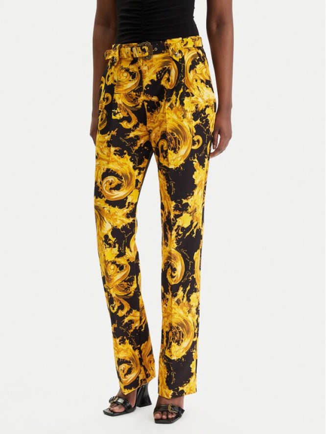 Versace Jeans Couture Spodnie materiałowe 80HAA111 NS756 Czarny Regular Fit