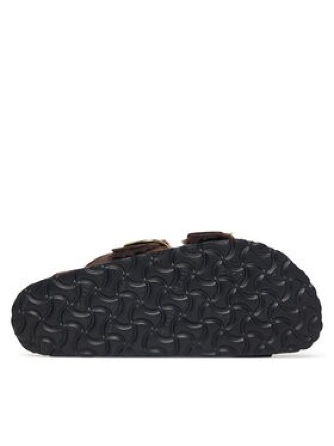 Birkenstock Klapki Arizona Big Buckle 1032982 Brązowy ciemny