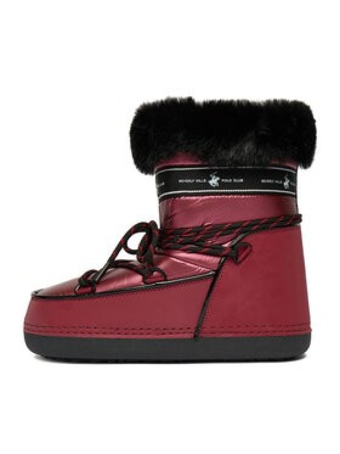 Beverly Hills Polo Club Śniegowce GH-9094 Bordowy