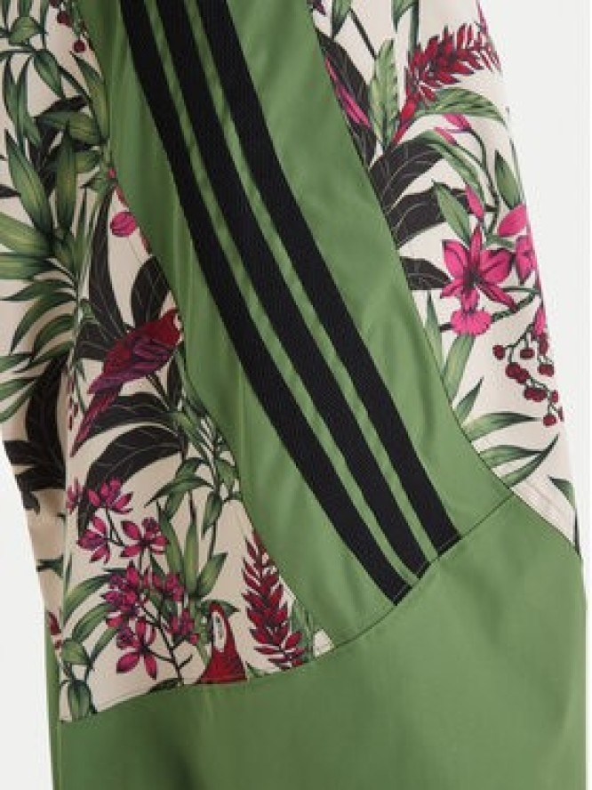 adidas Spodnie dresowe Farm Rio Premium KD4642 Zielony Loose Fit