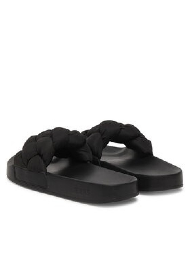 Tommy Jeans Klapki Tjw Braided Slides EN0EN02975 Czarny