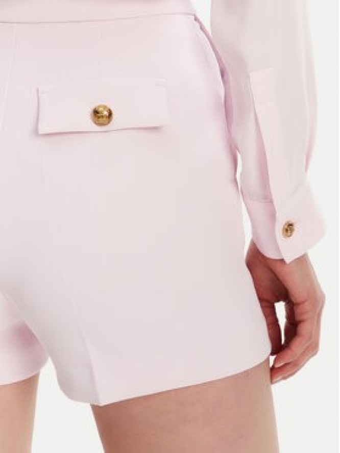 Elisabetta Franchi Szorty materiałowe SH-007-51E2-V240 Różowy Regular Fit