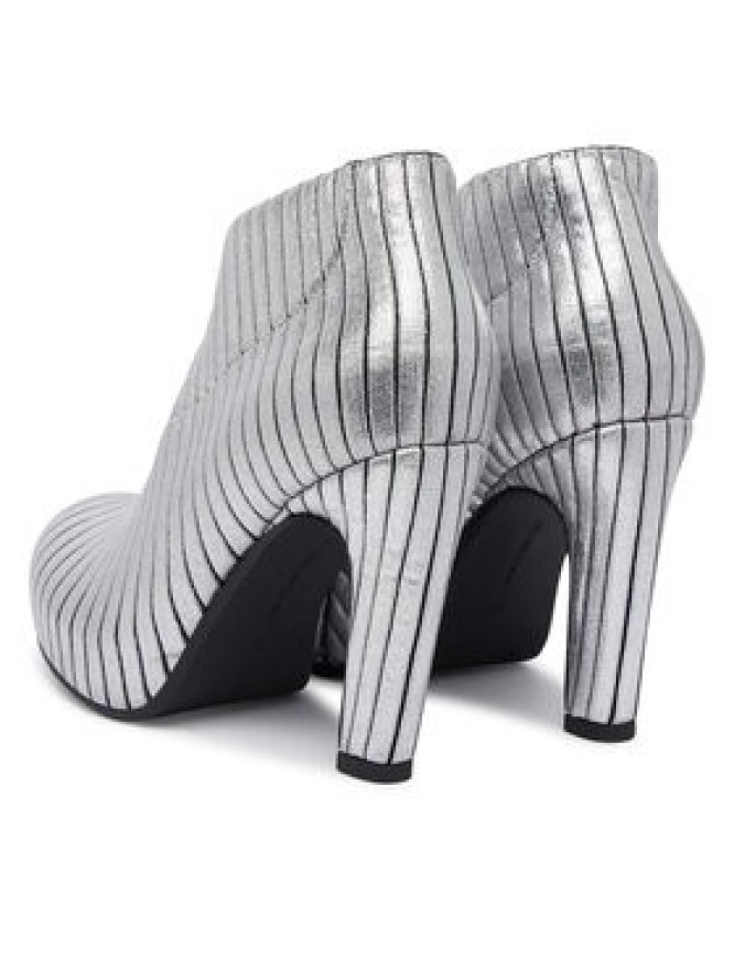 United Nude Botki Fold HI II 10870851129 Srebrny